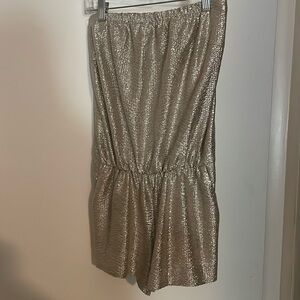 Lilly Pulitzer Metallic Romper size S
